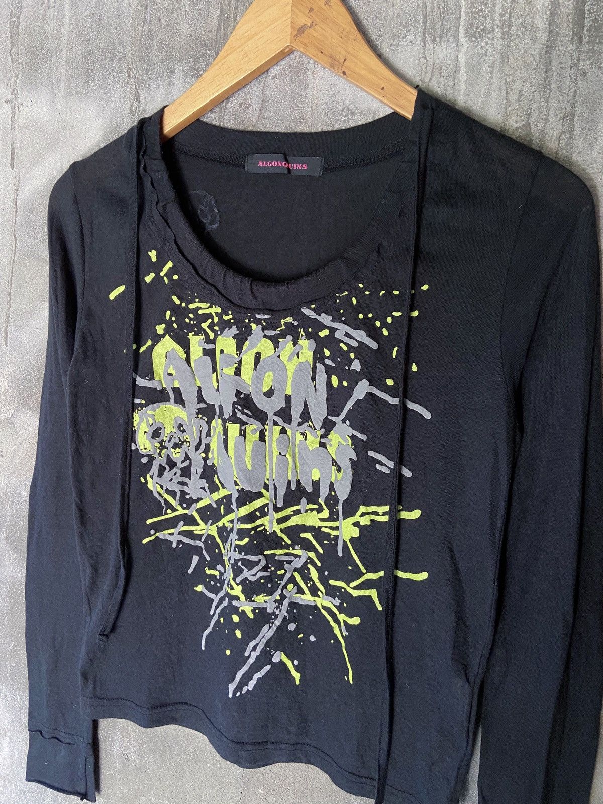 Japanese Brand ALGONQUINS ART WORK DESIGN LONG SLEEVE Size US S / EU 44-46 / 1 - 6 Thumbnail