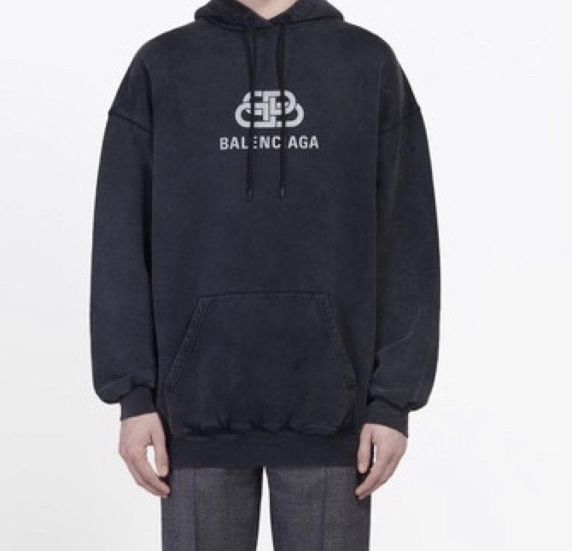 Balenciaga Balenciaga Glitter Hoodie Size US M / EU 48-50 / 2 - 12 Thumbnail