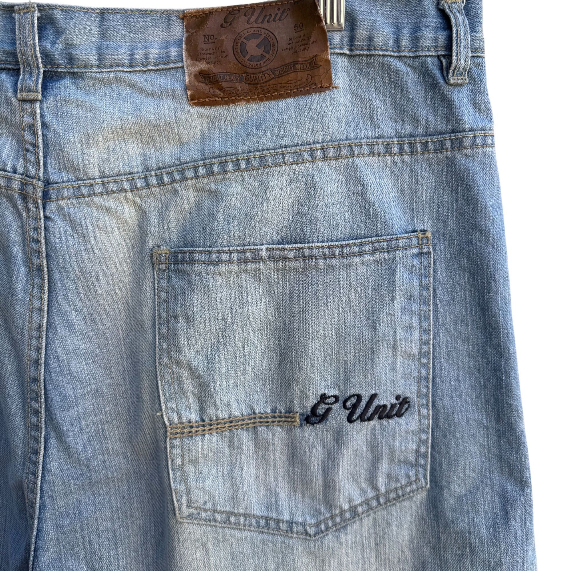 Other G Unit Heavy Weight Wear Vintage Mens Streetwear Hip Hop Blu Size US 44 / EU 60 - 3 Thumbnail