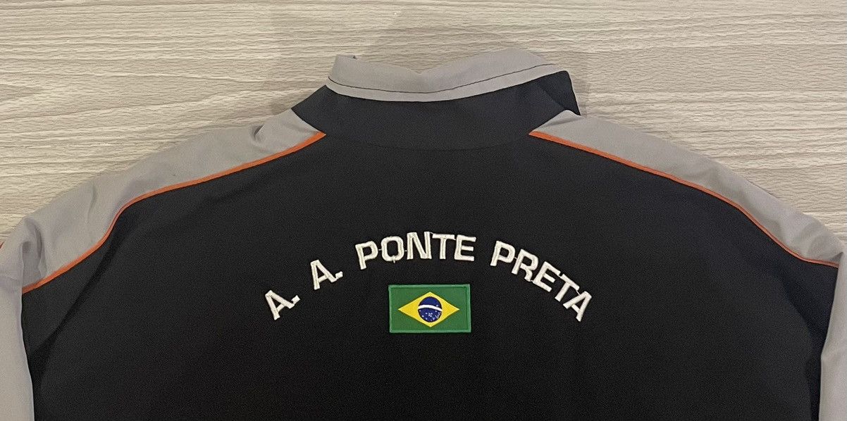 Diadora Vintage Diadora Ponte Preta Soccer Jacket Brazil Men’s XL Size US XL / EU 56 / 4 - 4 Thumbnail