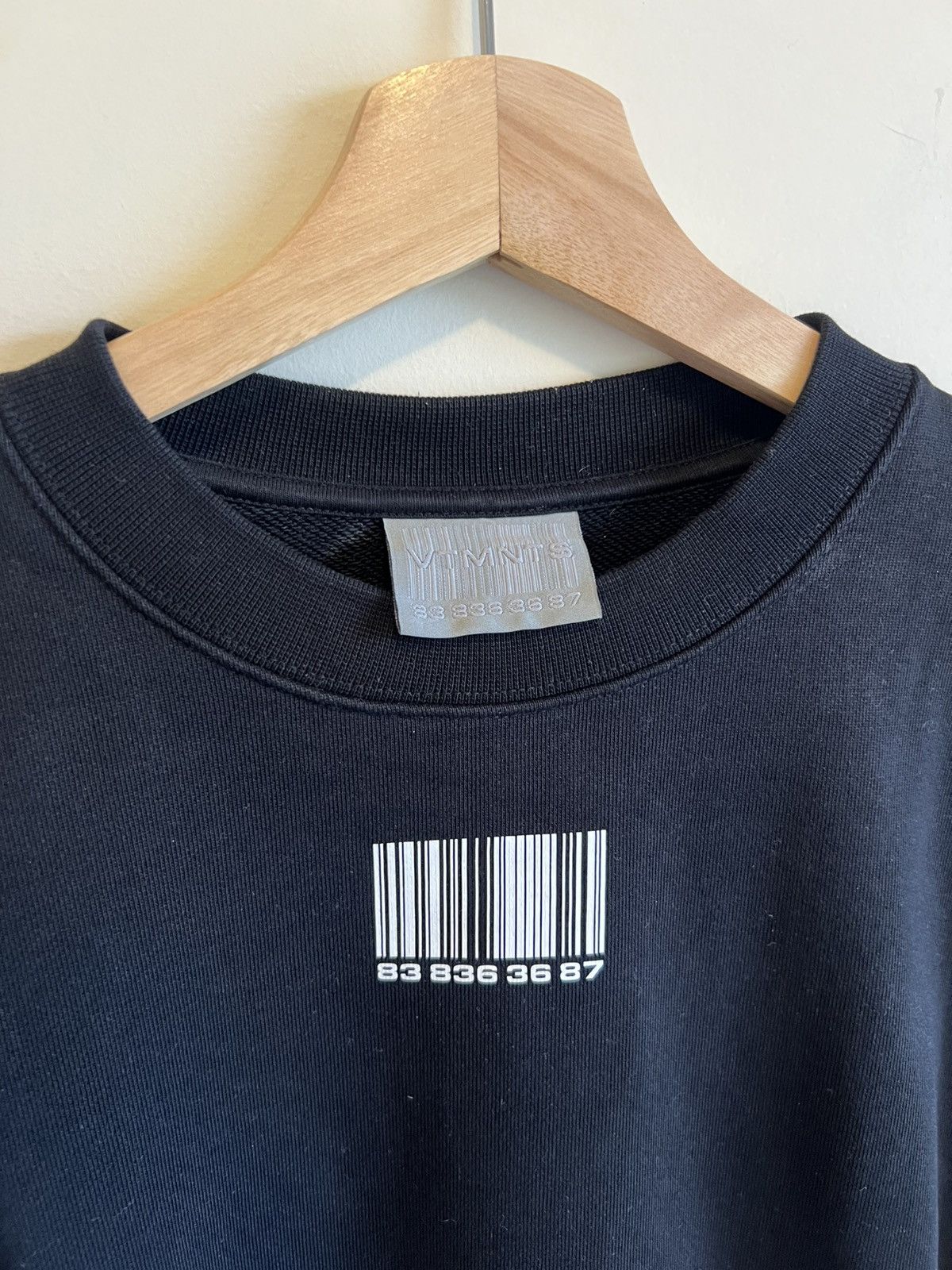 Vetements VTMNTS Barcode Sweatshirt Vetements Denma Gvaslavia Size US M / EU 48-50 / 2 - 2 Thumbnail