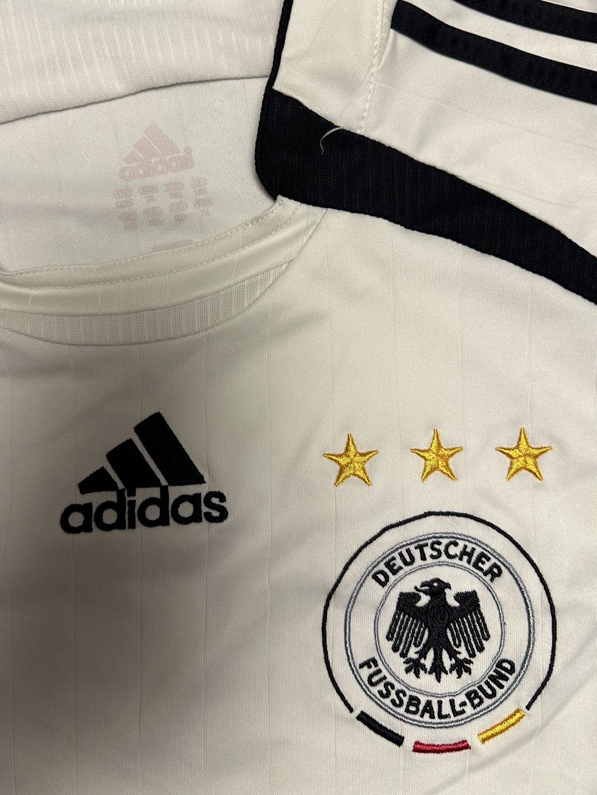 Adidas Germany Jersey football shirt 2005-2006 Adidas Young Size L Size US S / EU 44-46 / 1 - 3 Thumbnail