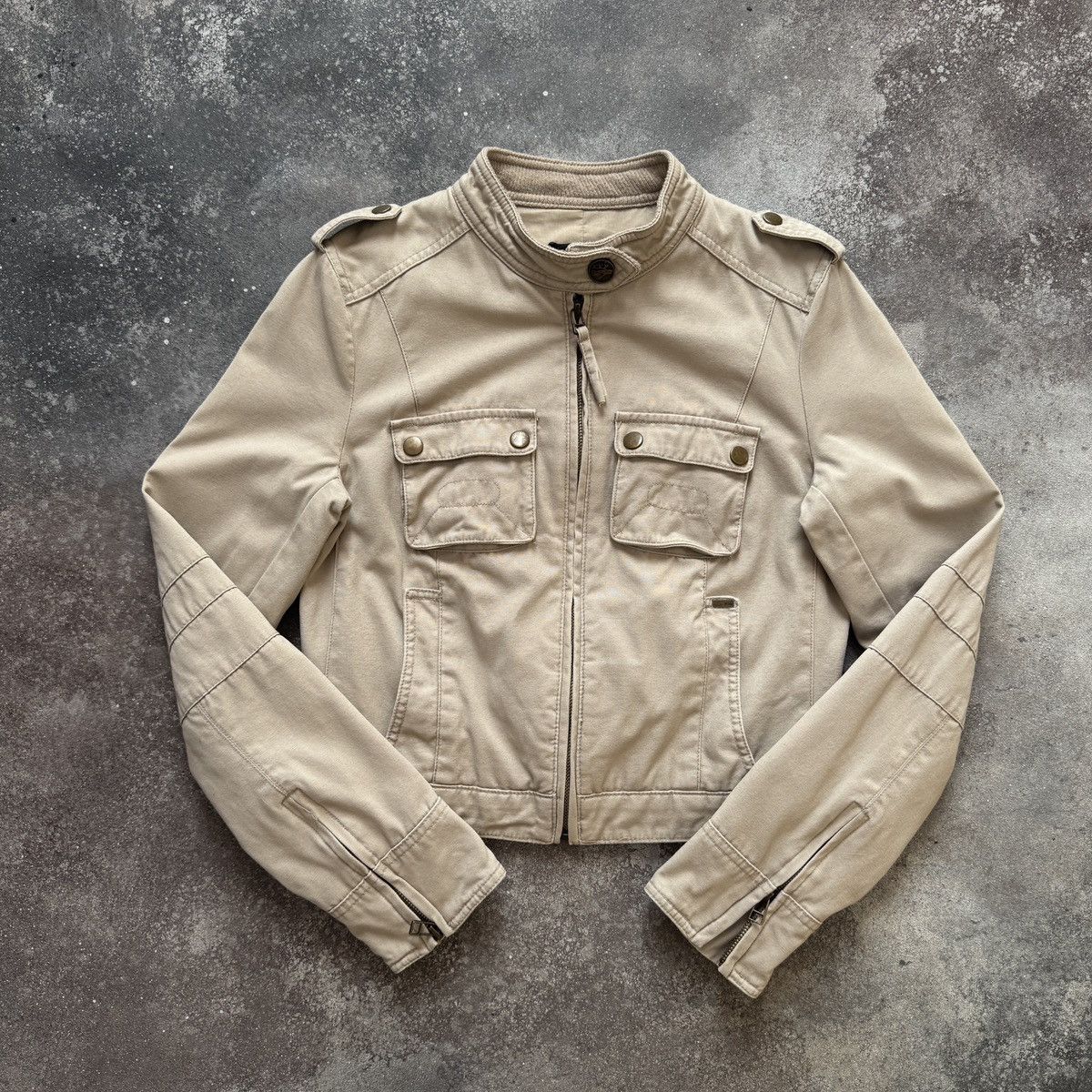 Hysteric Glamour Avant Garde Vintage Y2K Utility Cropped Jacket Size M / US 6-8 / IT 42-44 - 1 Thumbnail