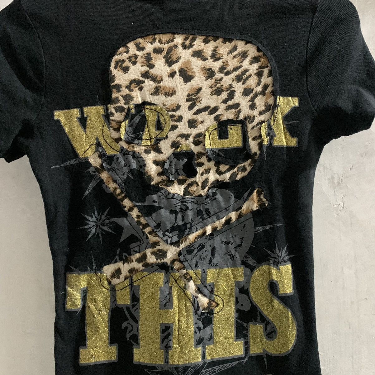 Japanese Brand Half Palu Flogging Skull Leopard Size M / US 6-8 / IT 42-44 - 4 Thumbnail
