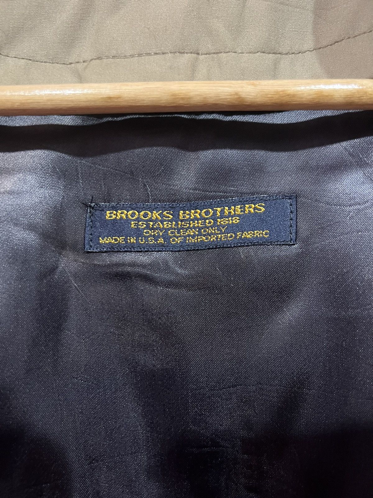 Brooks Brothers × Brooks Brothers Black Fleece 🔥 BROOKS BROTHERS LONG HEAVY COAT ENGLAND Size US M / EU 48-50 / 2 - 8 Thumbnail