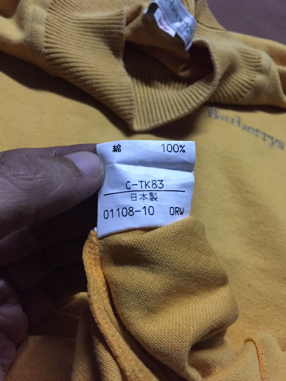 Burberry × Vintage Vintage Burberrys Turtleneck Longsleeve Tee Size L / US 10 / IT 46 - 5 Thumbnail