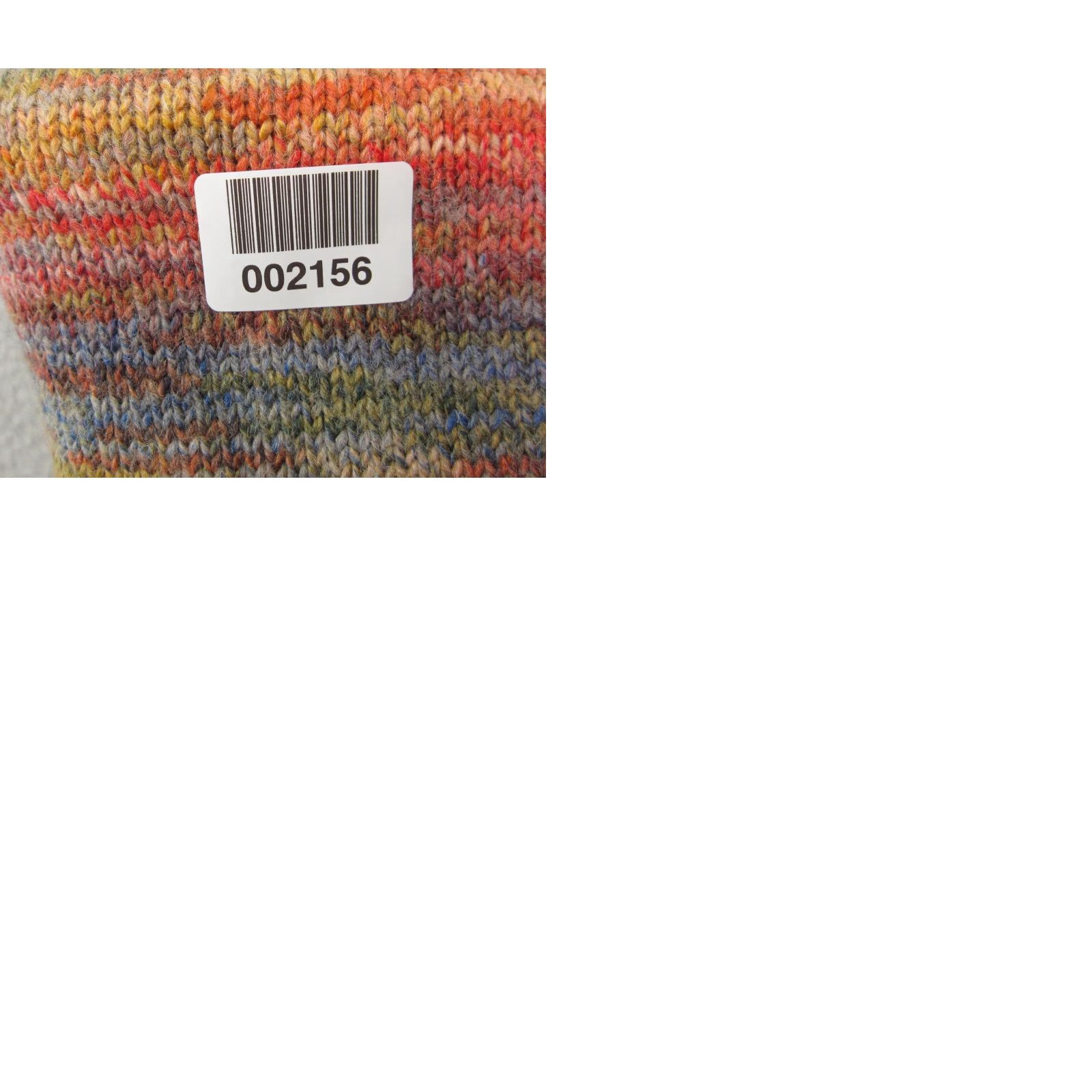 Vintage VINTAGE Alfred Dunner Sweater Women PL Orange Striped Wool Acrylic Mock Neck Long Sleeve Pullover Knit Casual 90s Womens Size L / US 10 / IT 46 - 9 Thumbnail