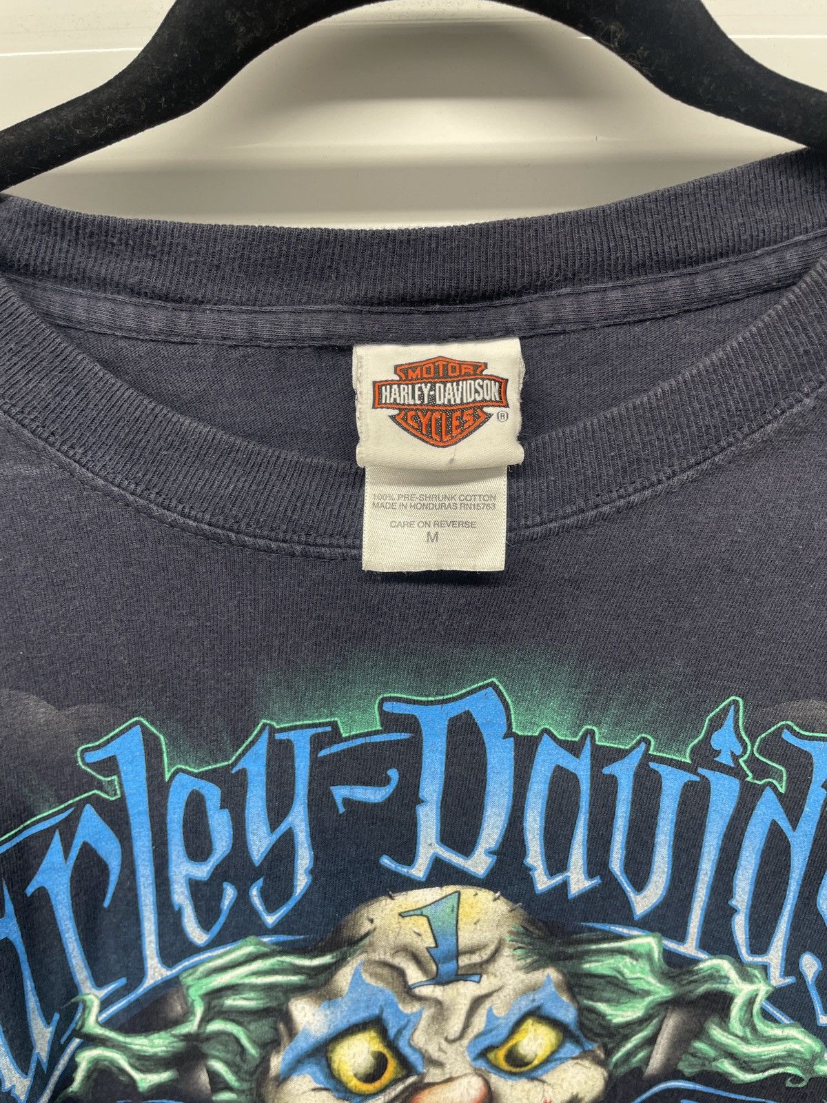 Harley Davidson Rare Vintage 00s Harley Davidson Clown Long Sleeve Size US M / EU 48-50 / 2 - 7 Thumbnail