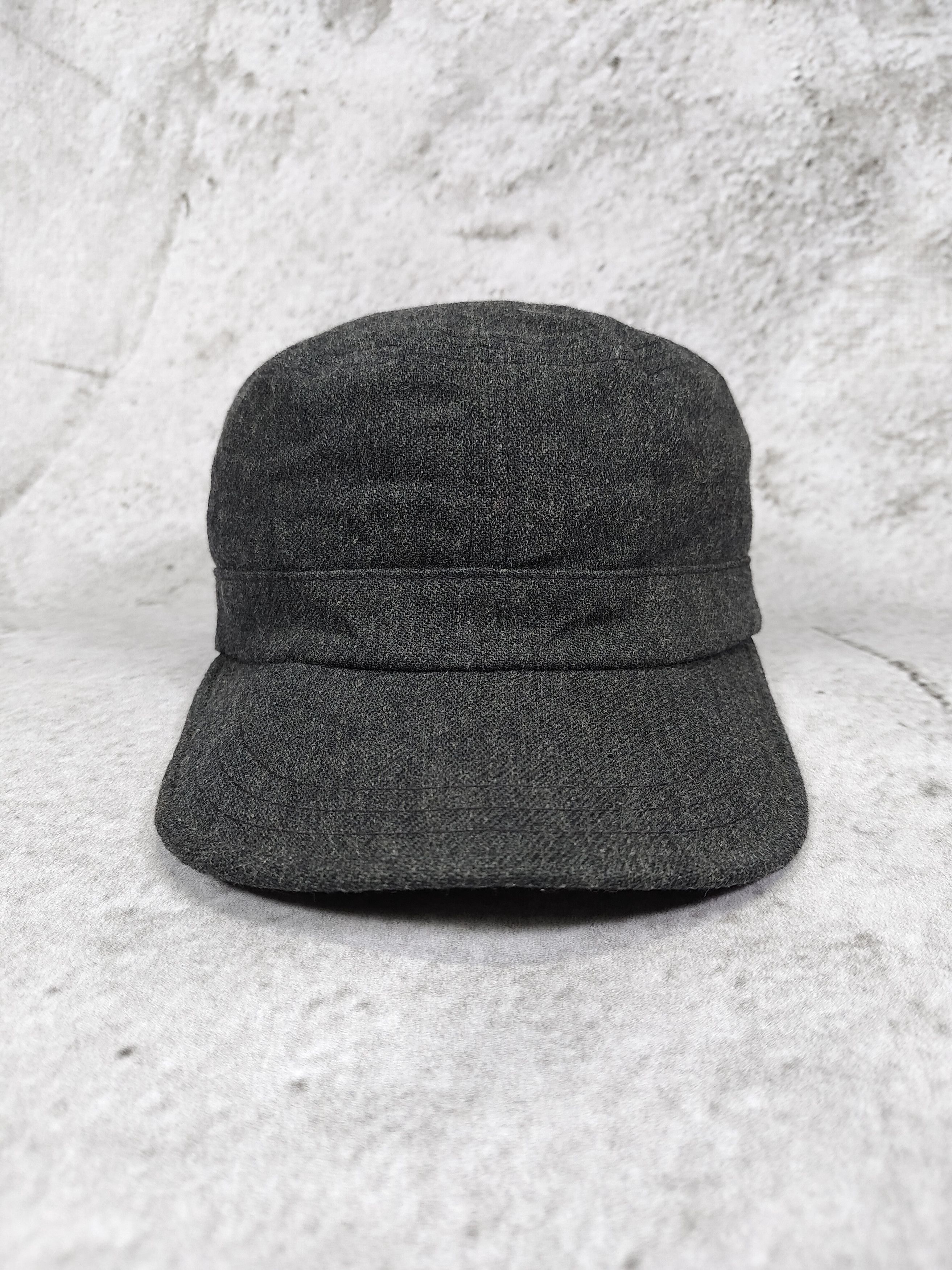 CA4LA 2000s CA4LA🇯🇵 Wool Blend Workwear Military Patrol Cap Size ONE SIZE - 3 Thumbnail