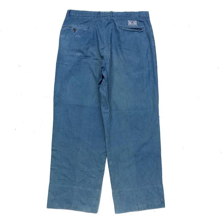 Burberry Burberrys england Blue Chinos Jeans Colour way Chinos Size US 34 / EU 50 - 2 Thumbnail