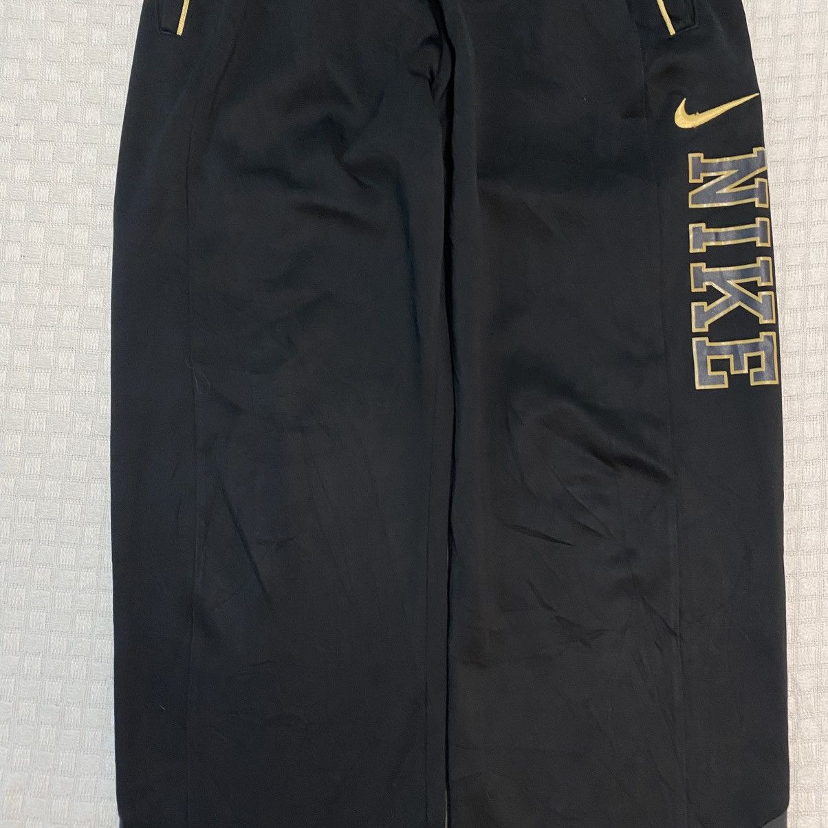 Carhartt Wip × Nike 💥 VINTAGE NIKE SUPER BAGGY 90S WIDE LEG TRACK PANTS Y2K Size US 32 / EU 48 - 8 Thumbnail