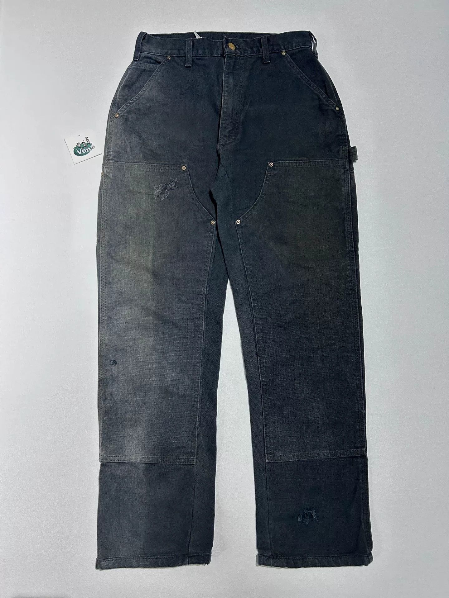 Vintage Vintage Carhartt B01 Sunfaded Pants Size US 31 - 1 Thumbnail