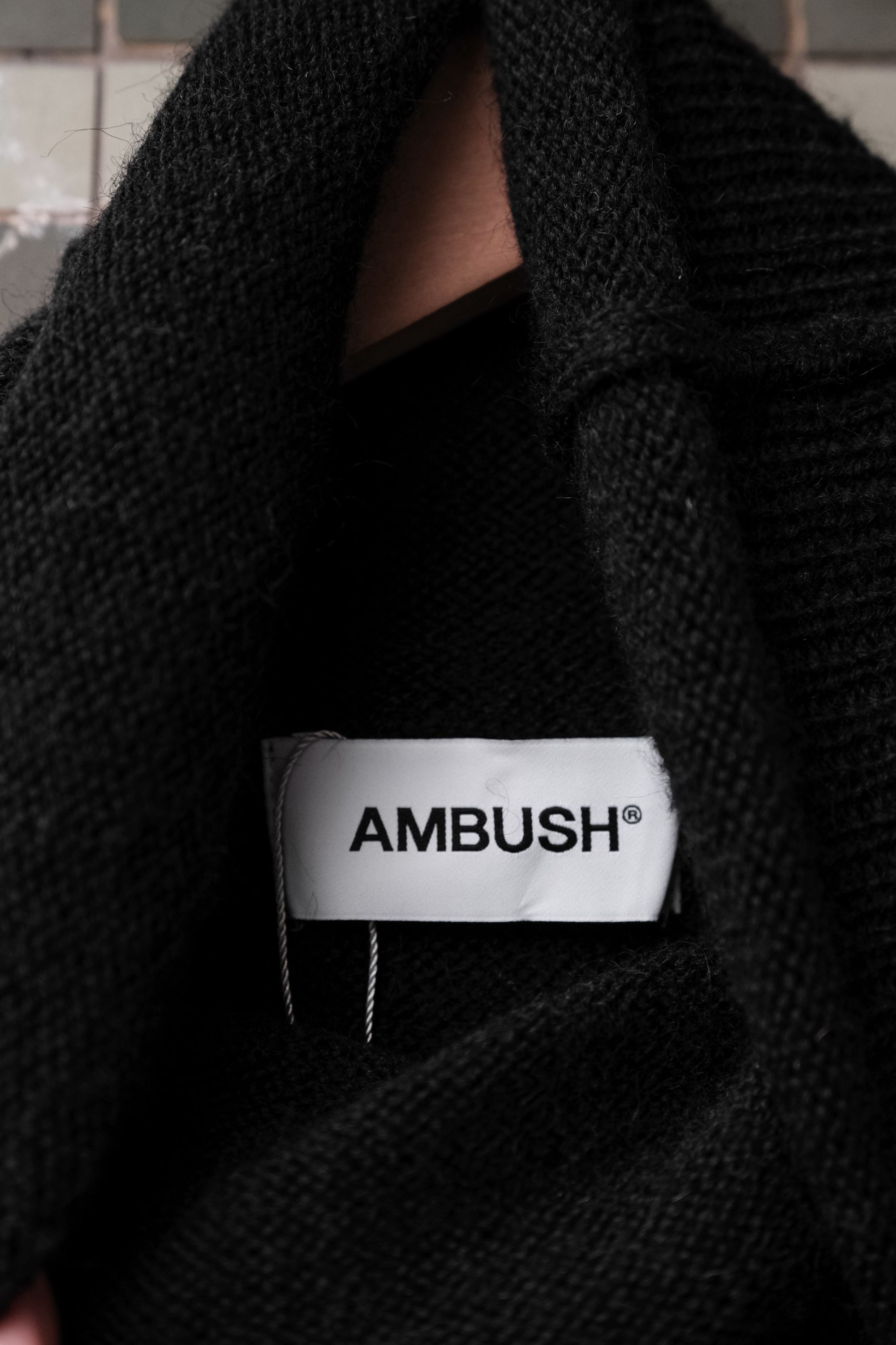 Ambush Design AMBUSH Distressed Hi-Neck Wool Sweater Size US S / EU 44-46 / 1 - 6 Thumbnail