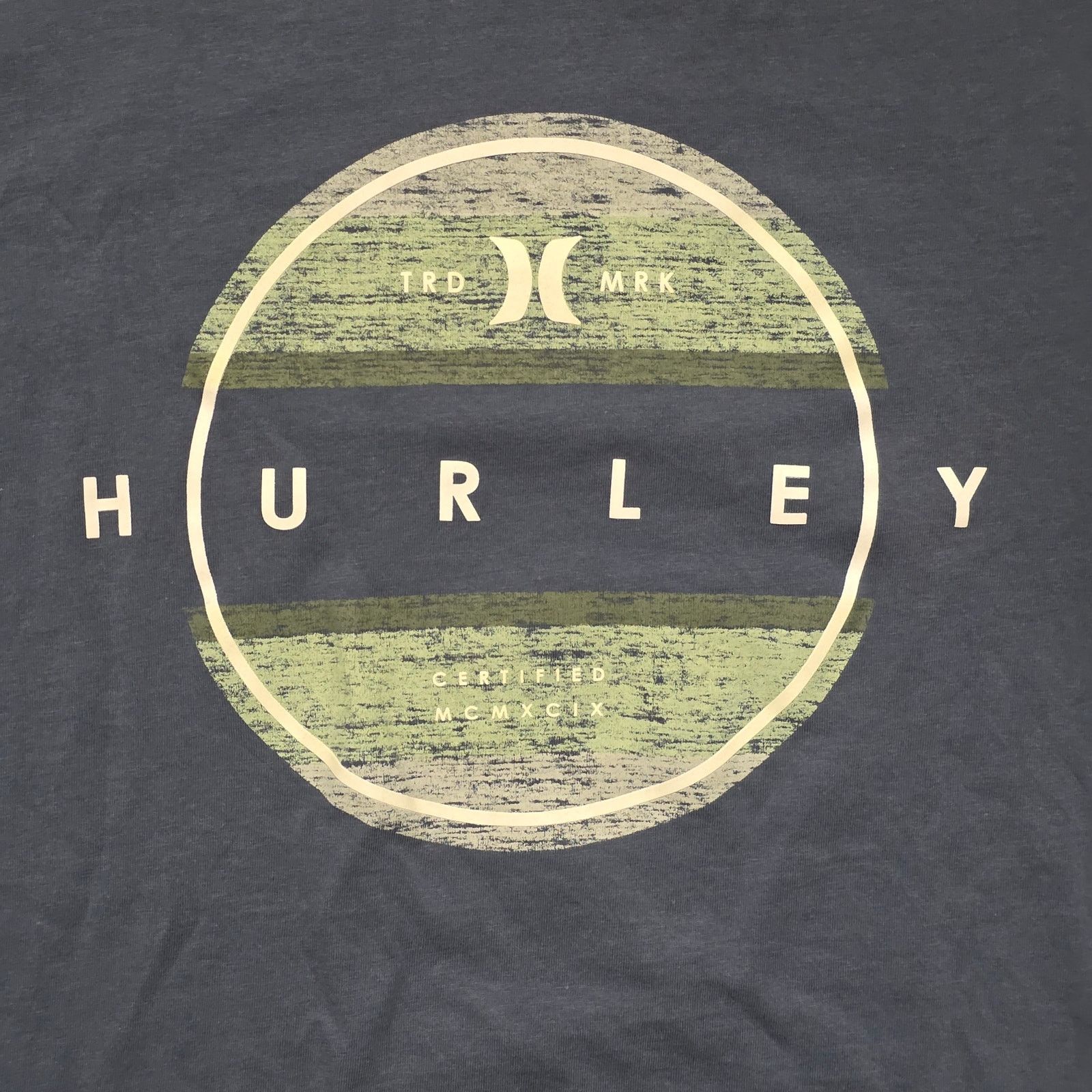 Hurley Hurley Logo Graphic Tee Men’s XL Blue Casual Crew Neck Size US XL / EU 56 / 4 - 2 Thumbnail