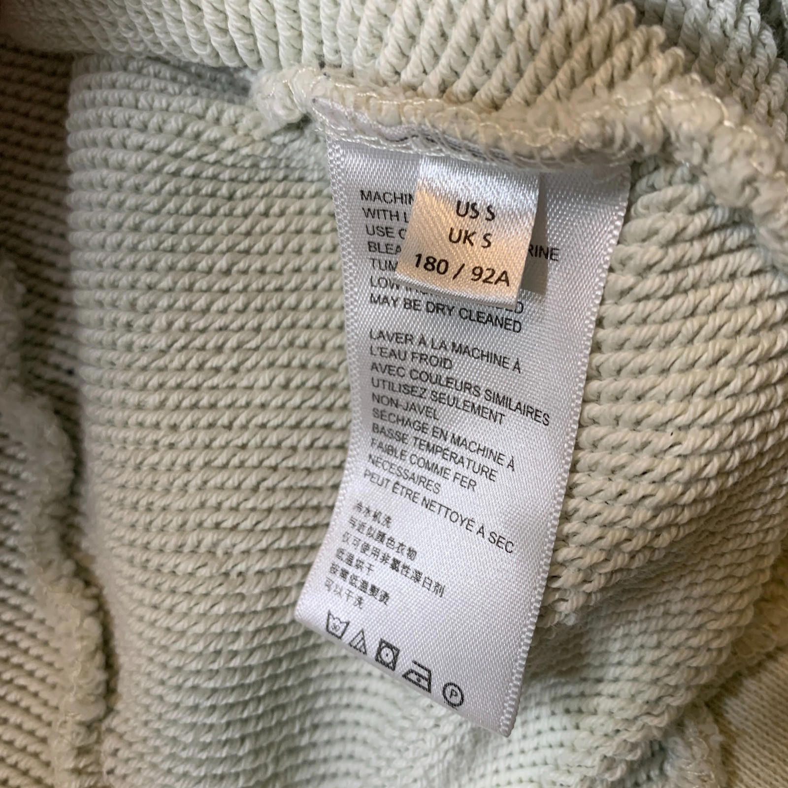 Urban Outfitters Mens Urban Outfitters Hoodie Small White Color Block (298) Size US S / EU 44-46 / 1 - 8 Thumbnail
