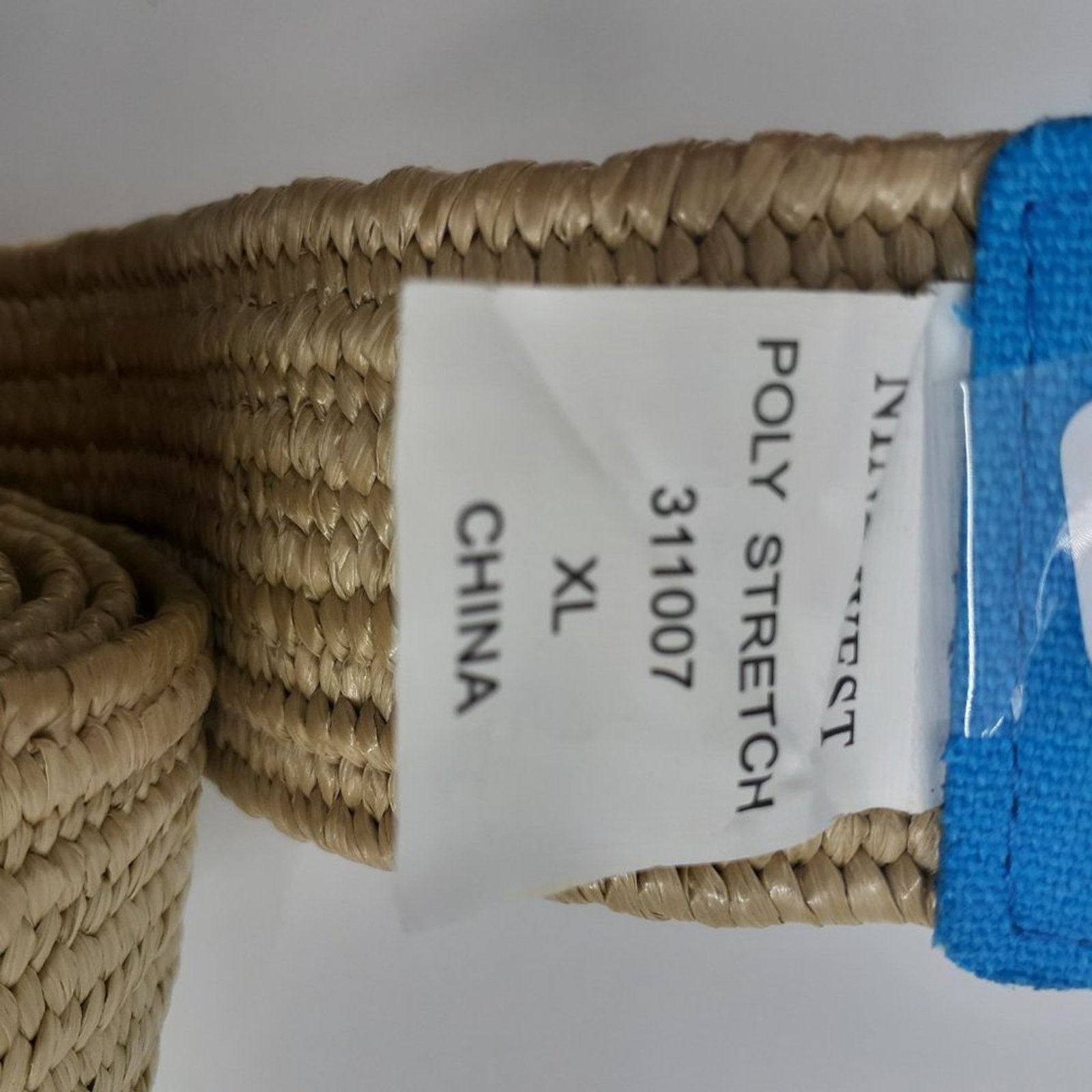 Nine West Nine West Women's Tan Bright Sky Blue Single Prong Belt XL Size ONE SIZE - 8 Thumbnail
