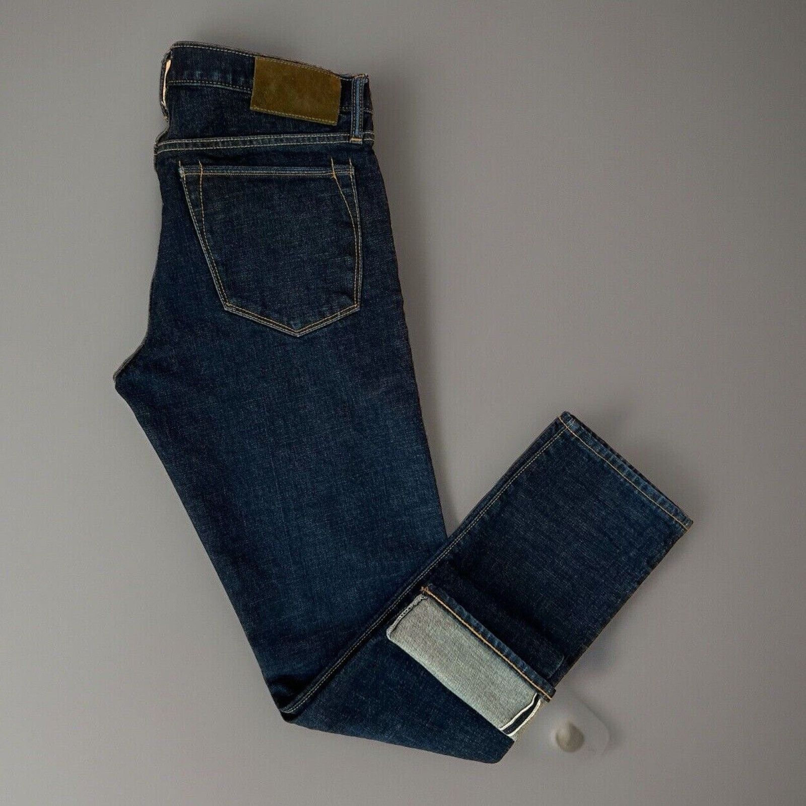 Todd Snyder Todd Snyder Selvedge Jeans 33 Blue Dark Wash Japanese Denim Size US 33 - 1 Thumbnail