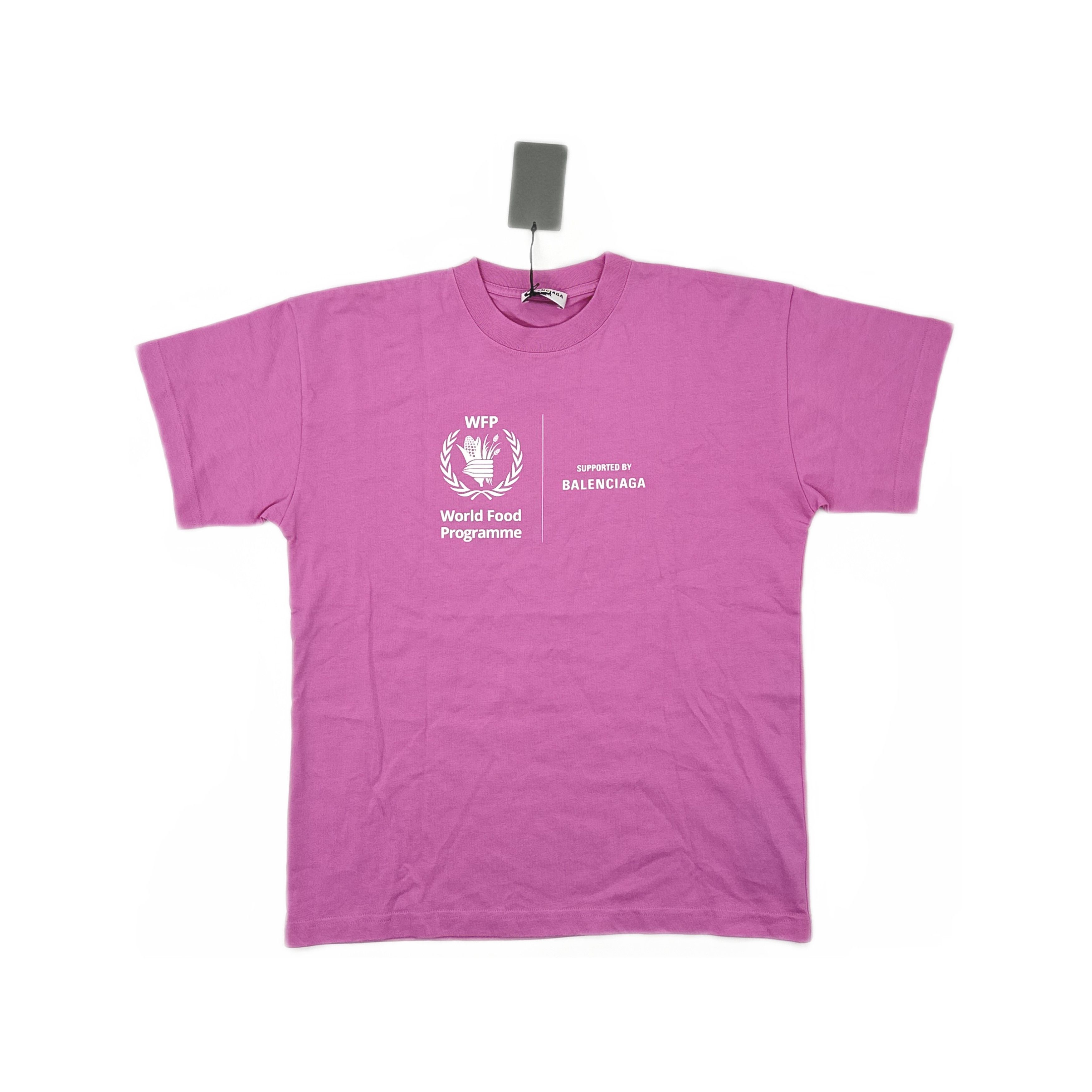 Balenciaga Balenciaga WFP Logo Short Sleeve T-Shirt Size S Size US S / EU 44-46 / 1 - 1 Thumbnail