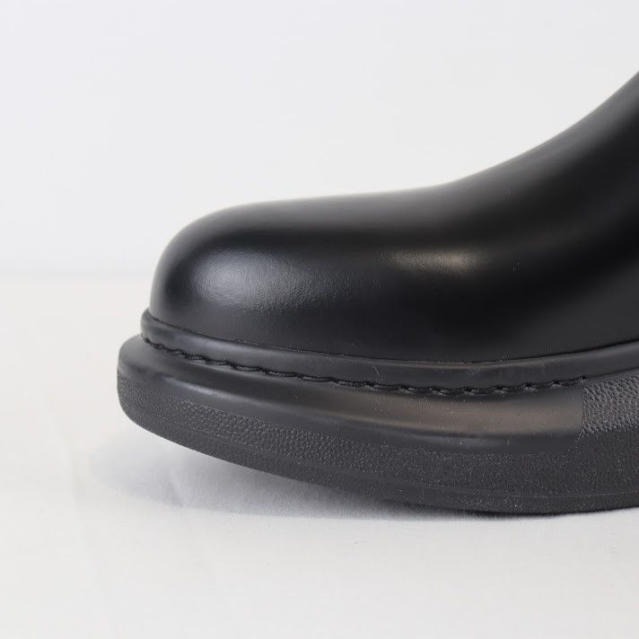 Alexander McQueen o1rshd1 Leather Boots in Black Size US 12 / EU 45 - 5 Thumbnail
