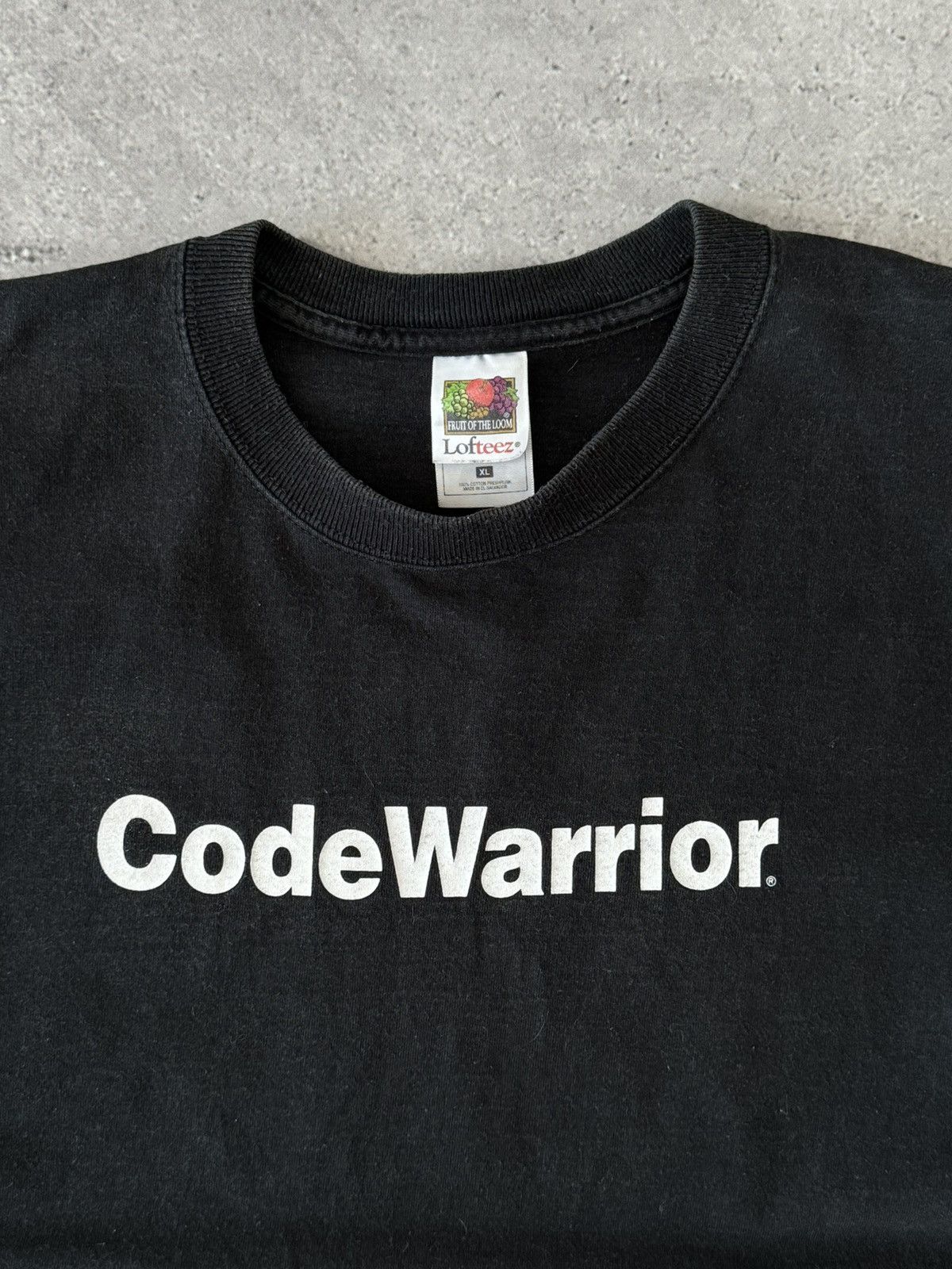 Apple × Microsoft × Vintage Vintage 90s CodeWarrior ‘Blood Sweat & Code’ T-Shirt Size US XL / EU 56 / 4 - 2 Thumbnail