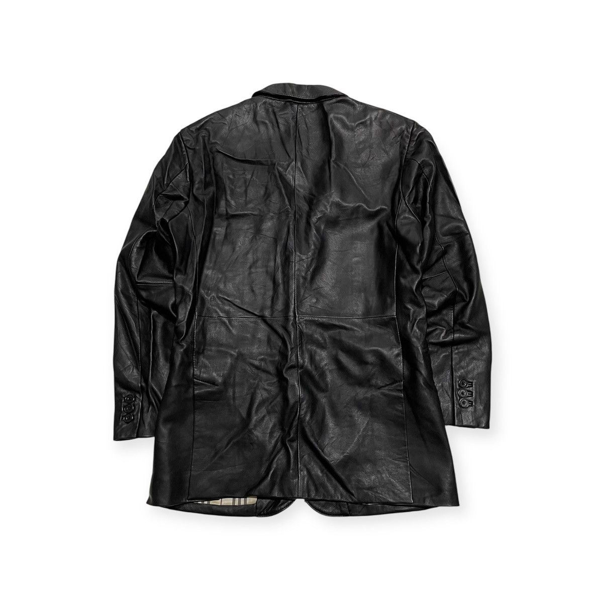 Burberry Burberry sheepskin Nova Check tailored jacket Size US S / EU 44-46 / 1 - 2 Thumbnail