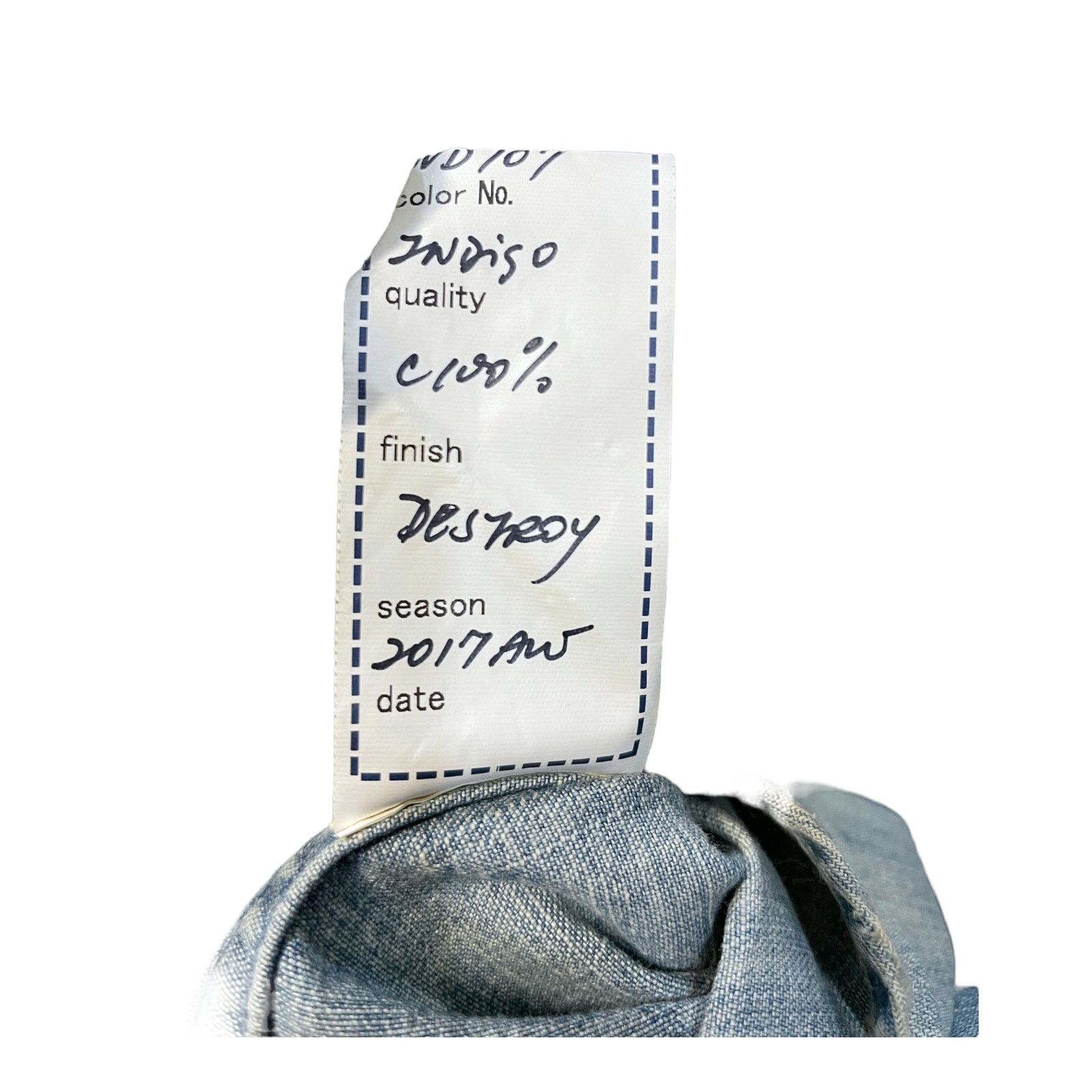 Balmain 🔴 Balmain Sample Denim Shirt - Destroyed Size US M / EU 48-50 / 2 - 13 Thumbnail