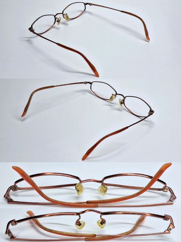 Other ALOOK ALK-F3267 Y2K Geek Chic Slim Metal Frame Glasses Size ONE SIZE - 4 Thumbnail