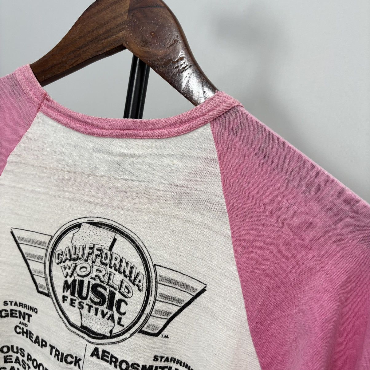 Band Tees Vintage 70’s California World Music Festival Shirt Size US S / EU 44-46 / 1 - 6 Thumbnail