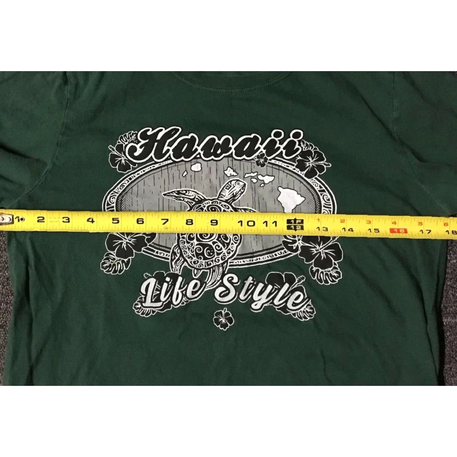 Vintage VINTAGE Hawaii Lifestyle Turtle Shirt S Black? Green? 90s Island Surf Sea Life Mens T-Shirt Short Sleeve Size US S / EU 44-46 / 1 - 4 Thumbnail
