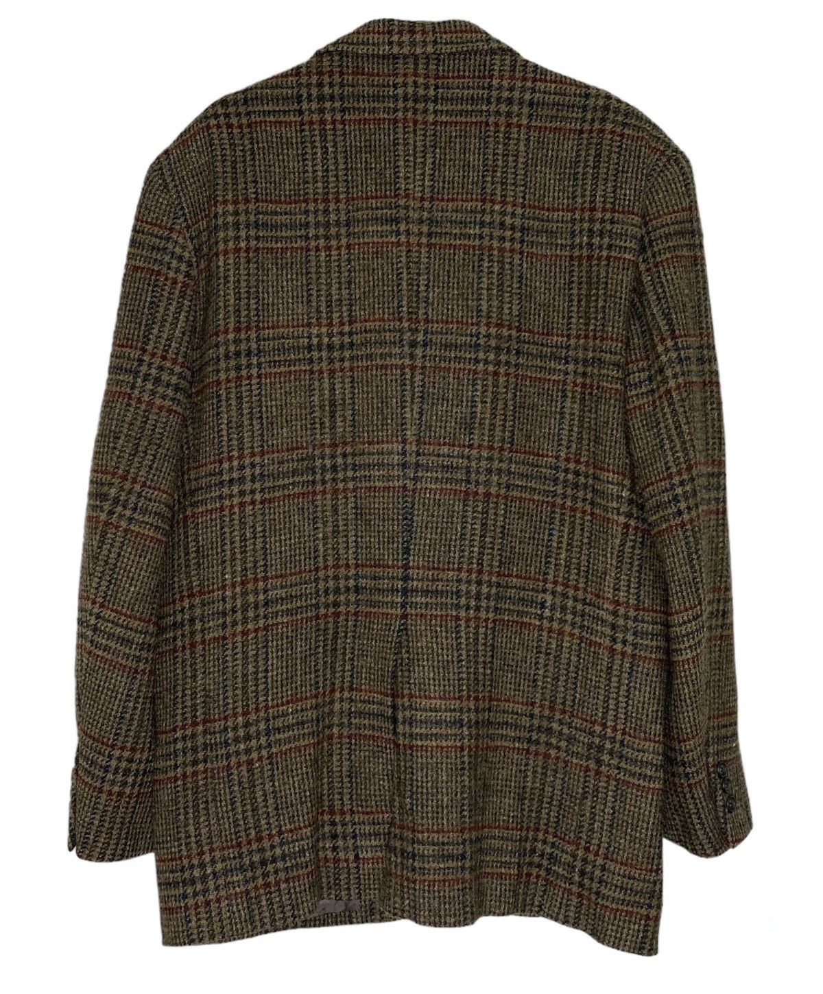 Harris Tweed Vintage HARRIS TWEED Wool Jacket Novacheck Harringbone Size 44L - 5 Thumbnail