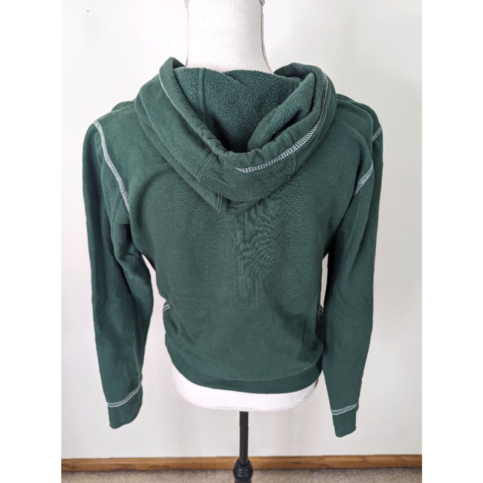 NFL NFL Green Bay Packers Ladies Hoodie Sweatshirt M Pullover Hooded Zip Green Size M / US 6-8 / IT 42-44 - 3 Thumbnail