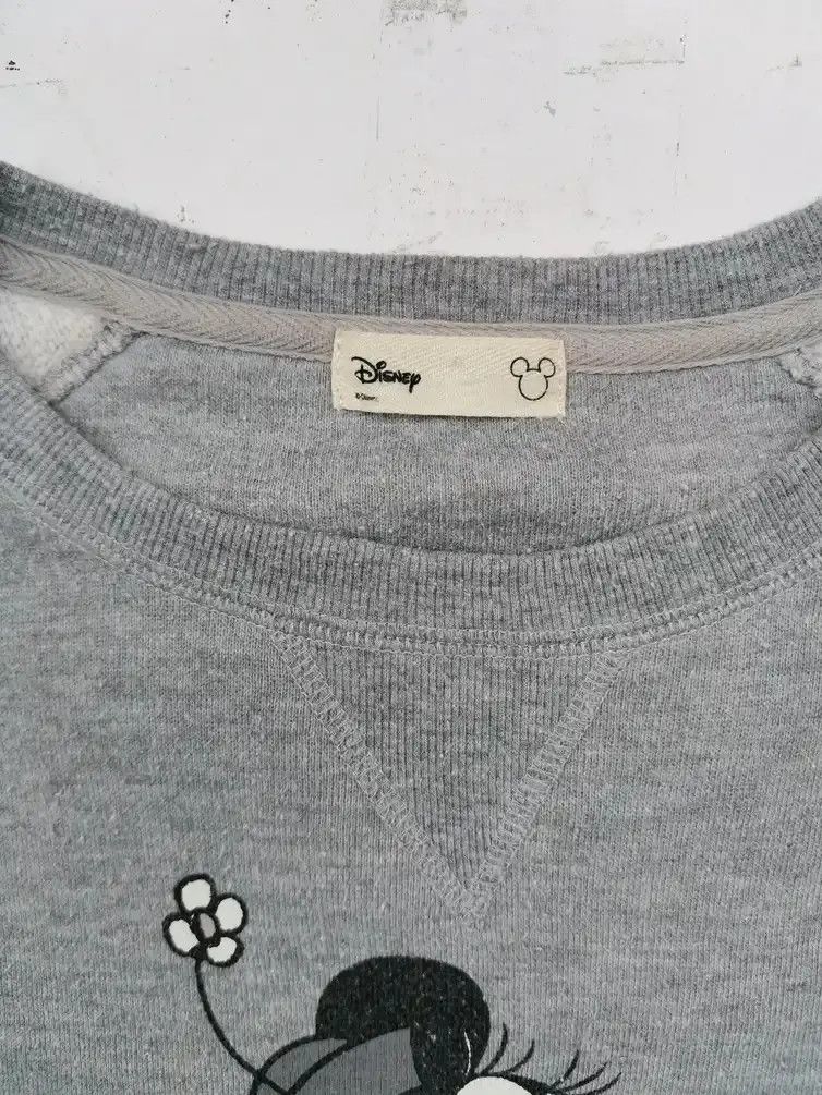 Disney × Mickey Mouse Disney Minnie Mouse Big Logo Sweatshirt Size US L / EU 52-54 / 3 - 4 Thumbnail