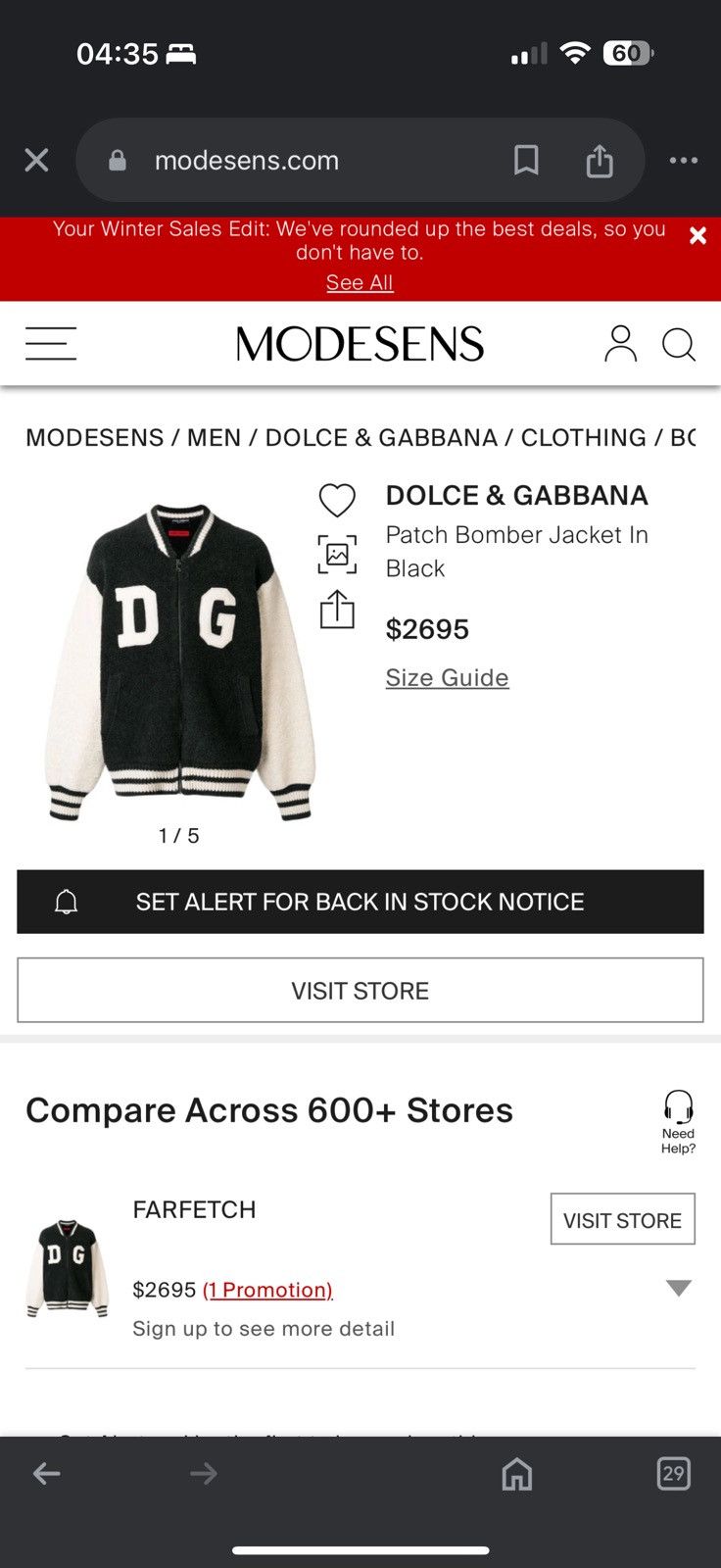 Dolce & Gabbana DOLCE & GABBANA Patch Bomber Jacket Black Virgin Wool Heavy Size US S / EU 44-46 / 1 - 2 Thumbnail