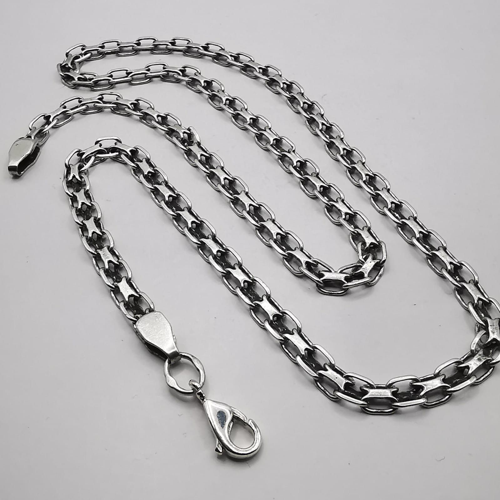 Sterling Silver Vintage Fine Chain, 925 Sterling Silver, Signed 16,72 g Size ONE SIZE - 1 Thumbnail