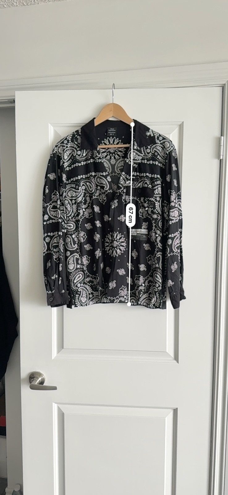 GU × Maison MIHARA YASUHIRO Yasuhiro Mihara × GU Paisley Long Sleeve Bandana Collar Size US M / EU 48-50 / 2 - 4 Thumbnail