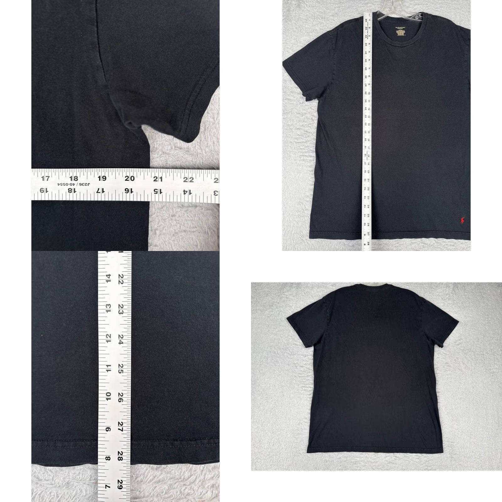 Ralph Lauren Nike Polo Ralph Lauren Shirt Adult Large Black Short Sleeve Crew Neck Cotton Read Size US L / EU 52-54 / 3 - 8 Thumbnail