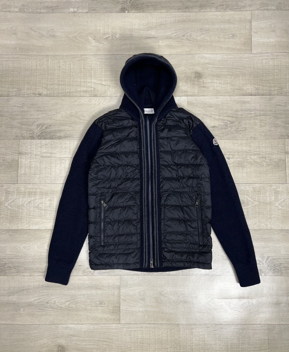 Moncler Moncler Knit Puffer Down Jacket Maglione Tricot Cardiga Grailed