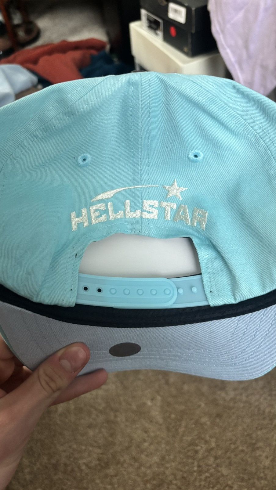 HELLSTAR Hellstar Studios OG Logo Baby Blue Snapback Size ONE SIZE - 2 Thumbnail