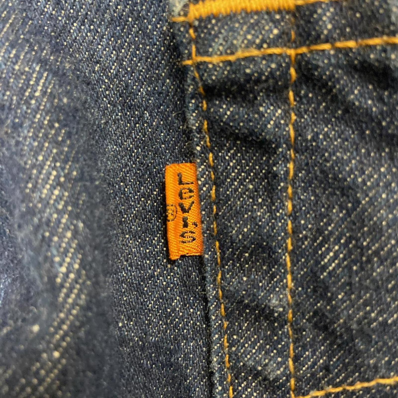 Levi's Vintage Levi Dark Wash Orange Tab Jeans Size US 38 / EU 54 - 3 Thumbnail