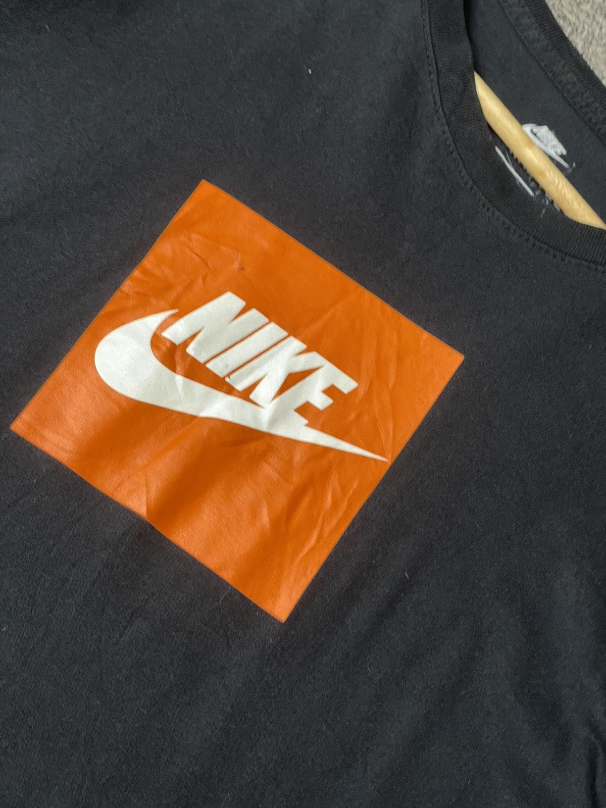 Japanese Brand × Nike × Vintage NIKE Box Logo Pullover Long Sleeve Tshirt (115) Size US L / EU 52-54 / 3 - 7 Thumbnail