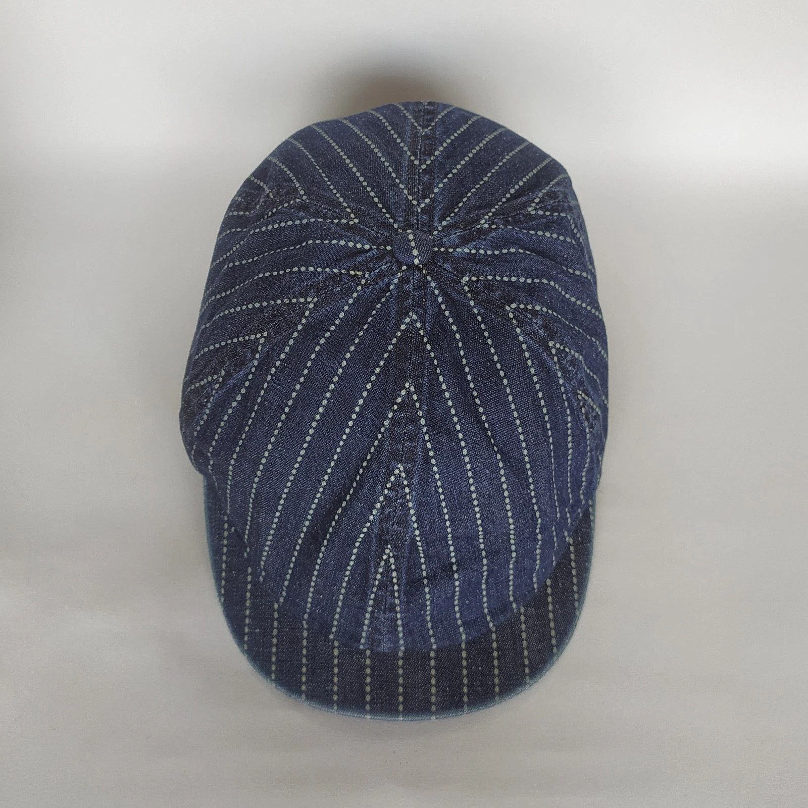 RRL Ralph Lauren DOUBLE RL Cotton-Linen Newsboy Cap T/3027 Size ONE SIZE - 5 Thumbnail