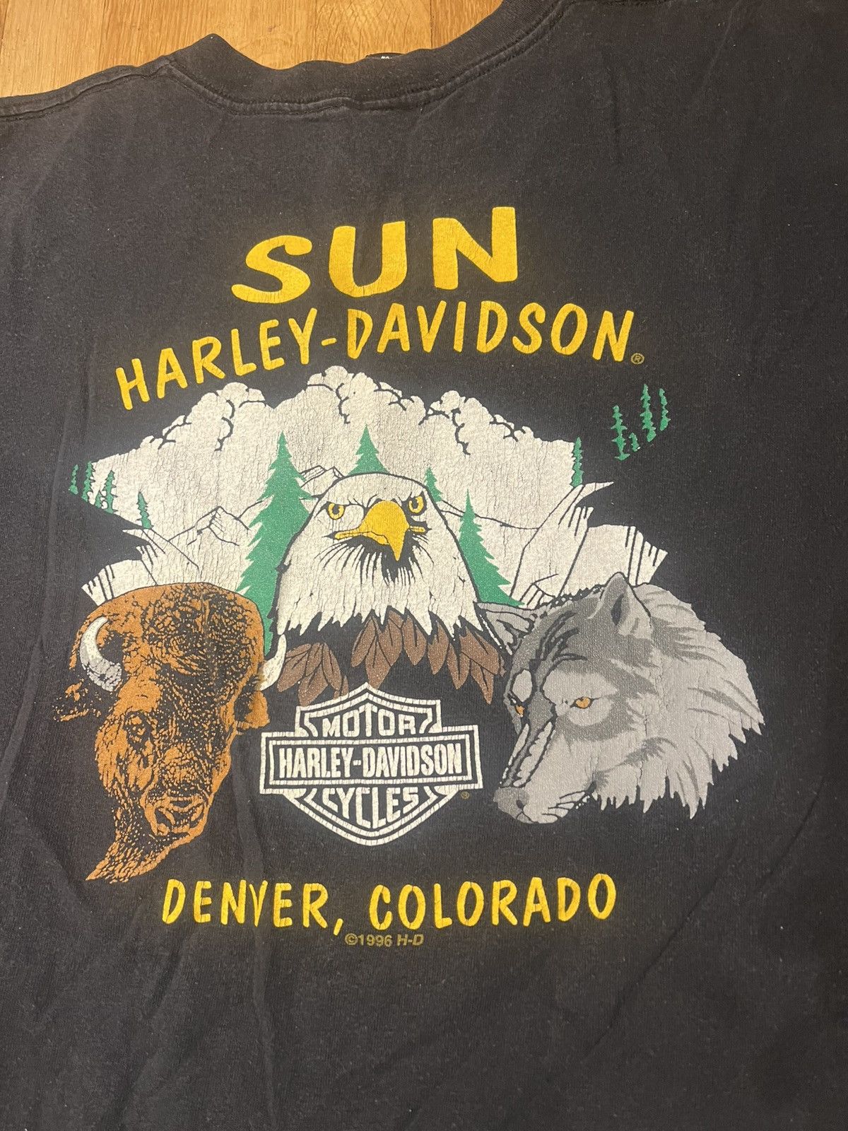 Harley Davidson Vintage Harley Davidson 1996 Size US L / EU 52-54 / 3 - 5 Thumbnail