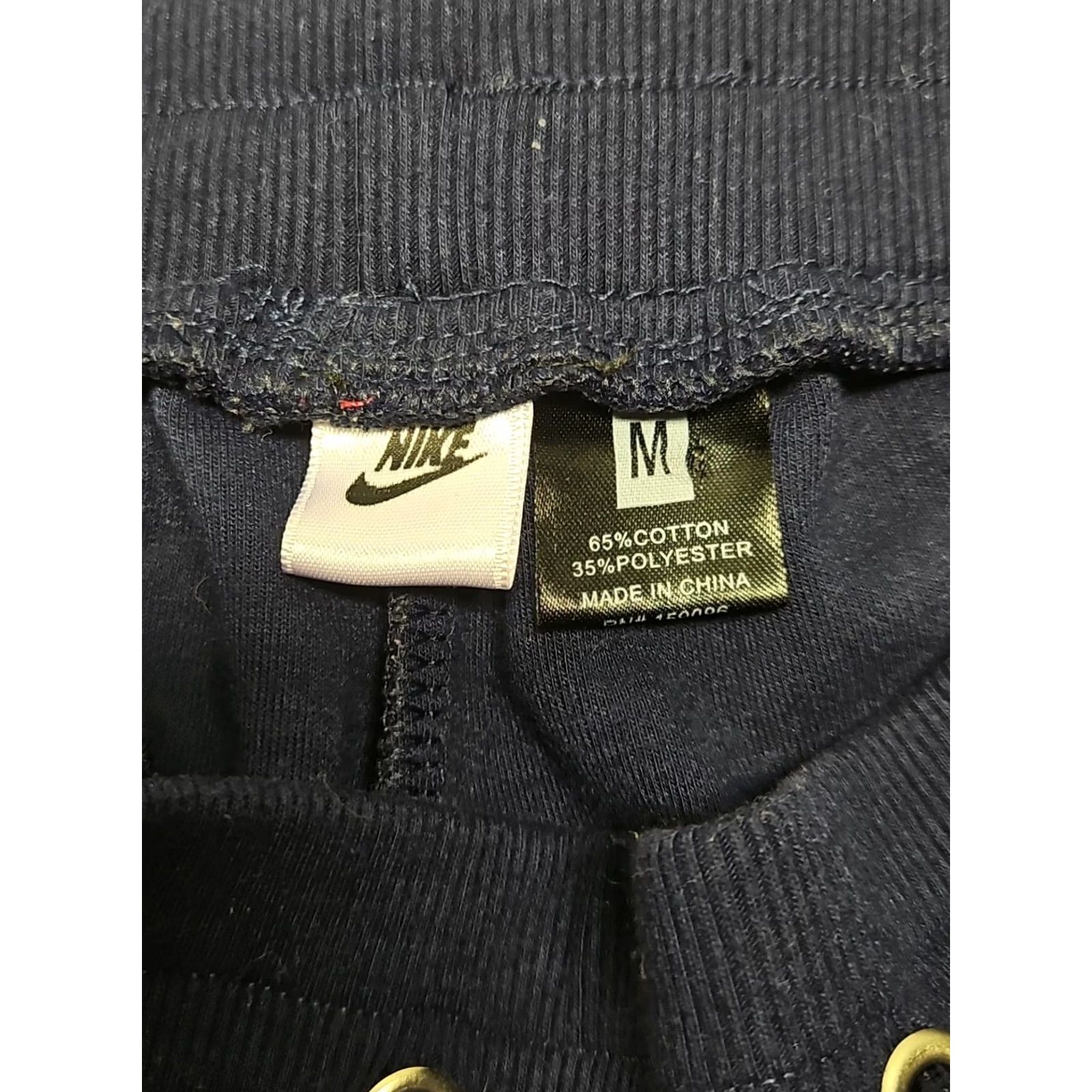 Nike Nike Fleece Joggers Men Medium Colorblock Athletic Sweatpants Zip Pockets Size US 31 - 7 Thumbnail