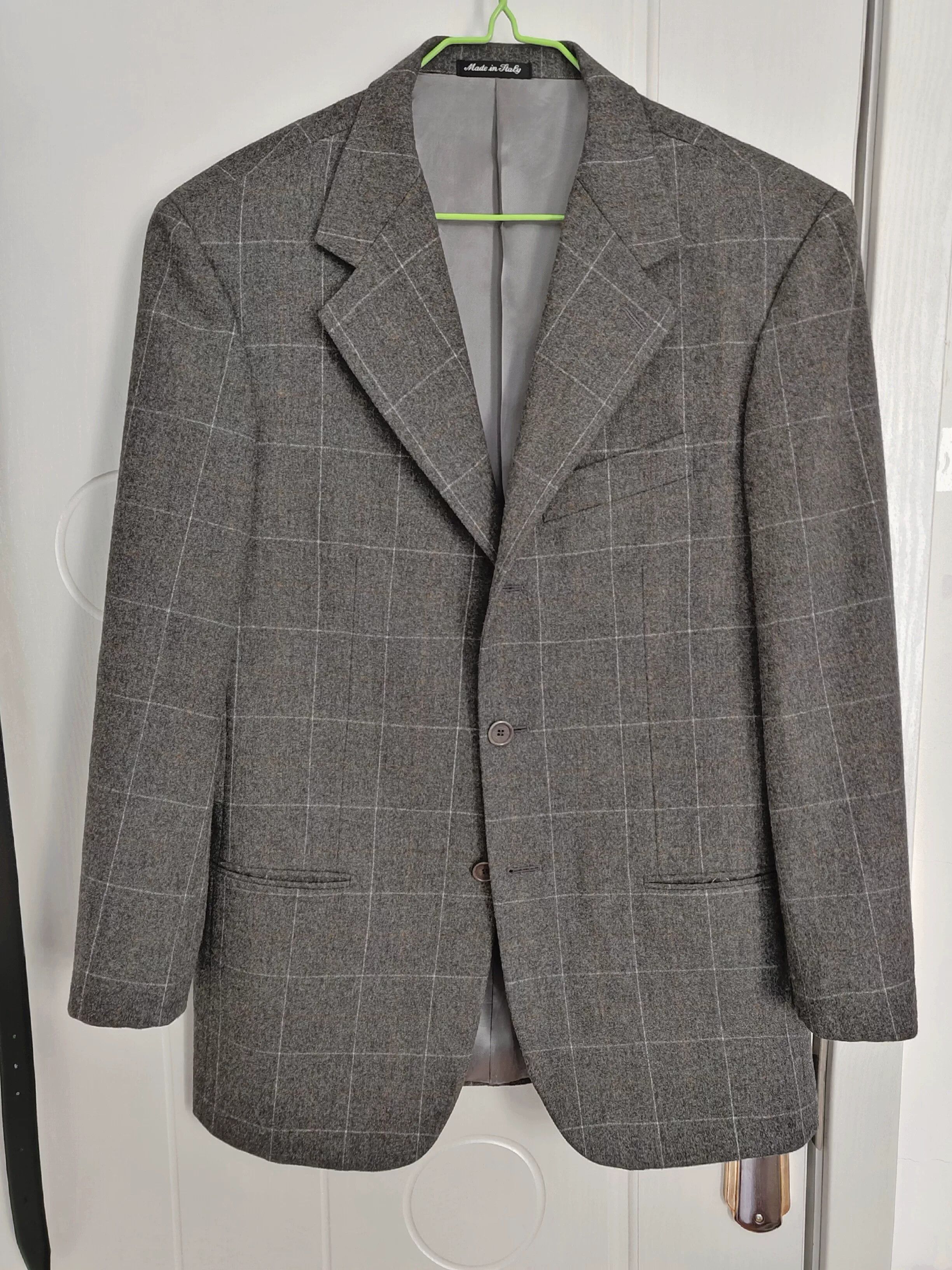 Pal Zileri Pal Zileri Italian Wool Check Suit Size US M / EU 48-50 / 2 - 1 Thumbnail