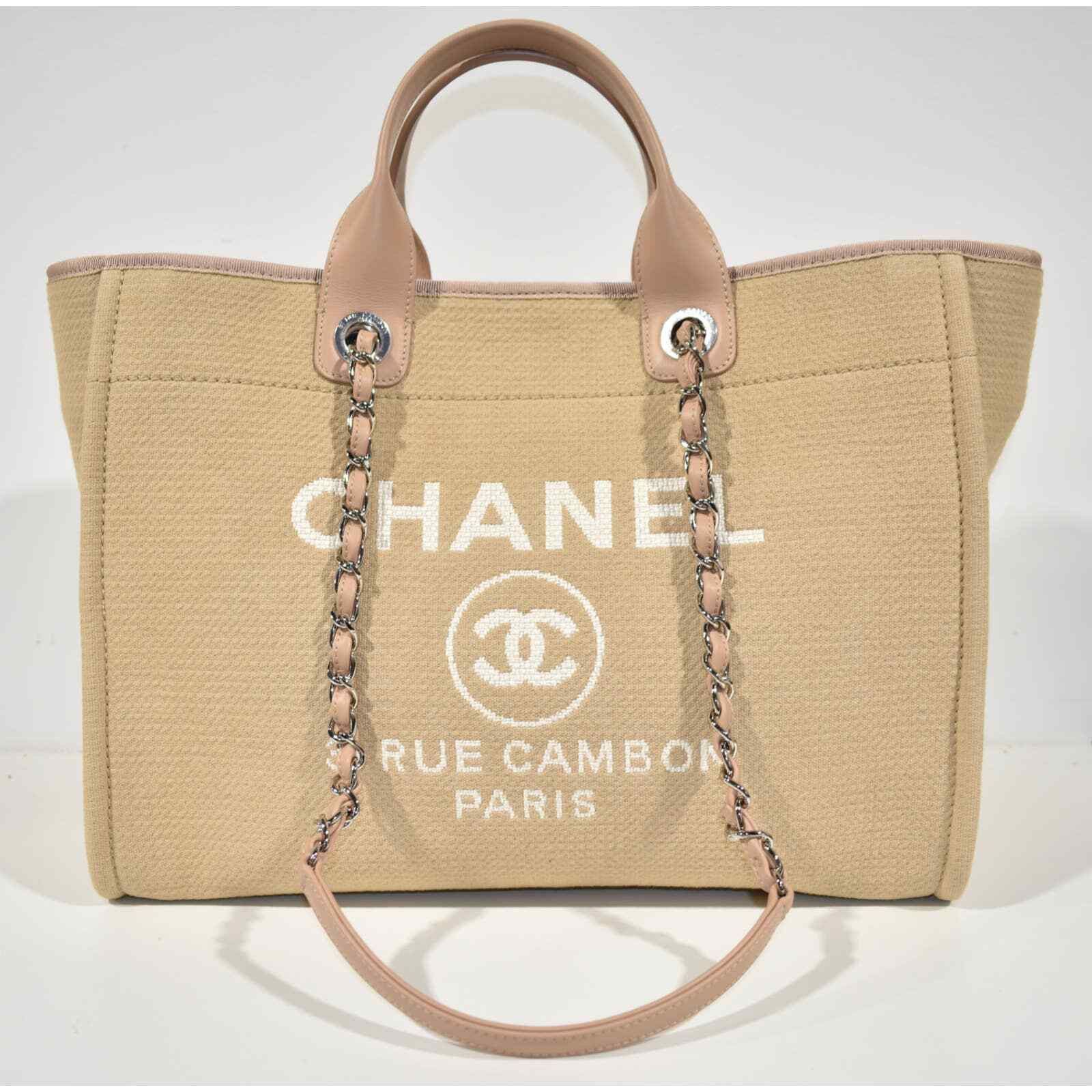 Chanel Chanel Large Shopping 30cm 2Way Silver Chain Handle Tote Bag Size ONE SIZE - 1 Thumbnail