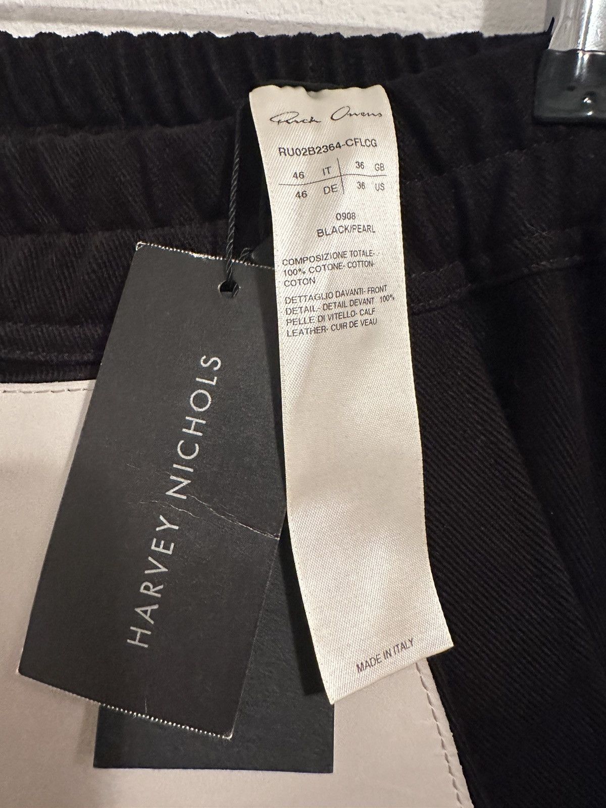Rick Owens Rick Owens Larry Strobe Cargo Pants w/ Leather Panels Size US 30 / EU 46 - 5 Thumbnail