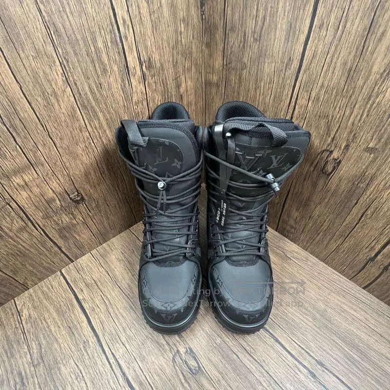 Louis Vuitton Louis Vuitton Black Trainer Snow Boots for Men 0079. Size US 10 / EU 43 - 4 Thumbnail