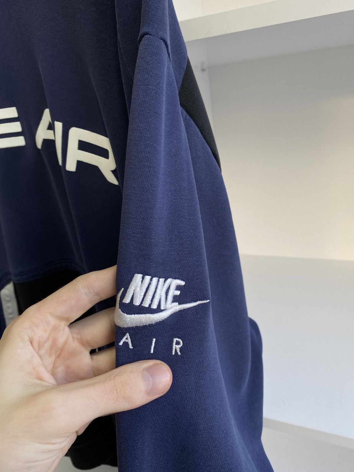 Nike × Vintage Vintage Nike Air Hoodie Size US XL / EU 56 / 4 - 5 Thumbnail
