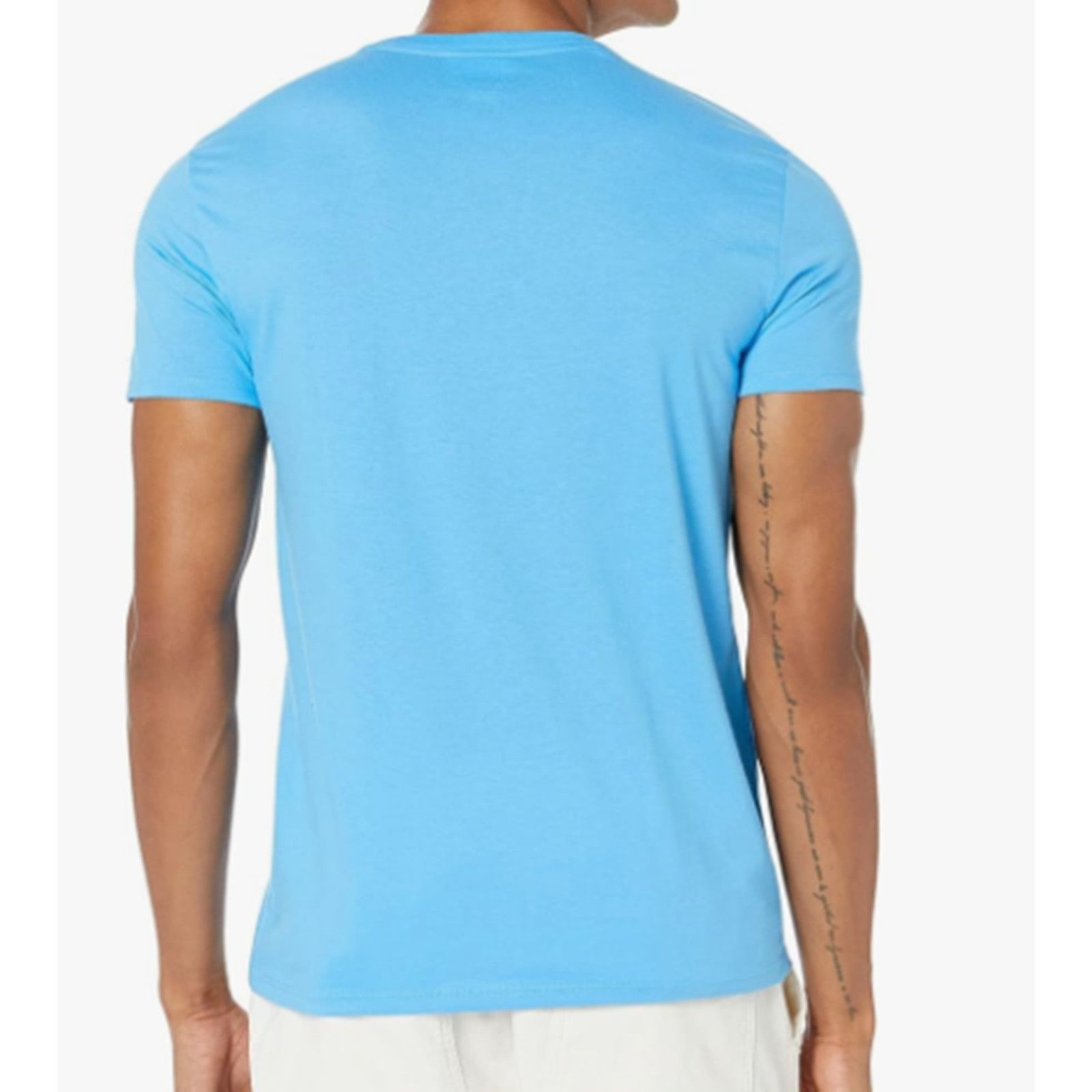 Lacoste Lacoste Men's Crew Neck Pima Cotton Jersey T-Shirt Blue S Size US S / EU 44-46 / 1 - 3 Thumbnail