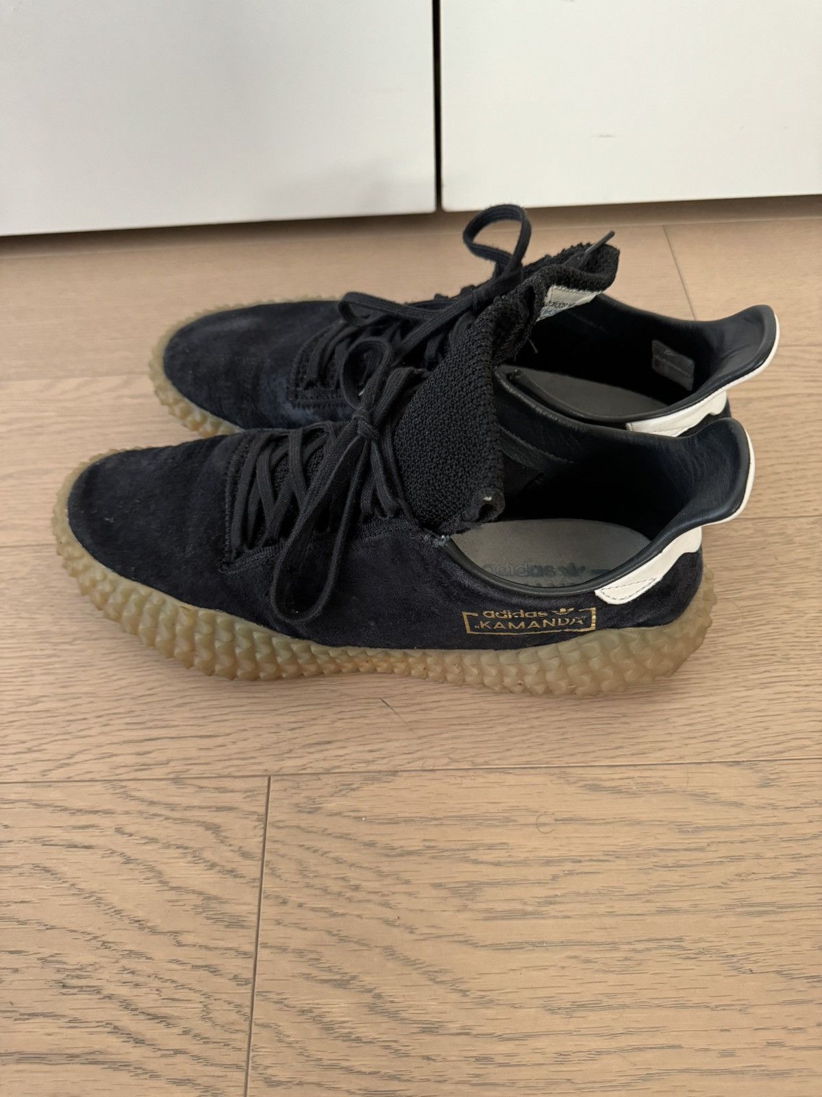 Adidas Kamanda Black and Gum Sole 10.5 Size US 10.5 / EU 43-44 - 2 Thumbnail